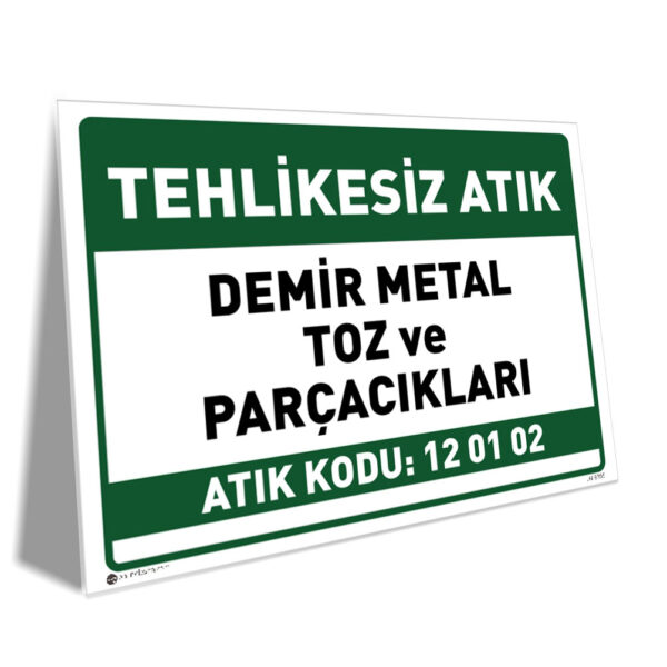 Tehlikesiz Demir Metal Çapak ve Talaşları