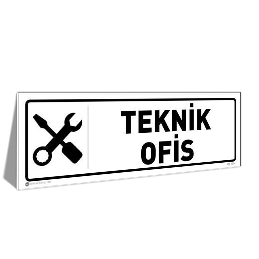 Teknik Ofis Kapı İsimliği Teknik Ofis Kapı İsimliği