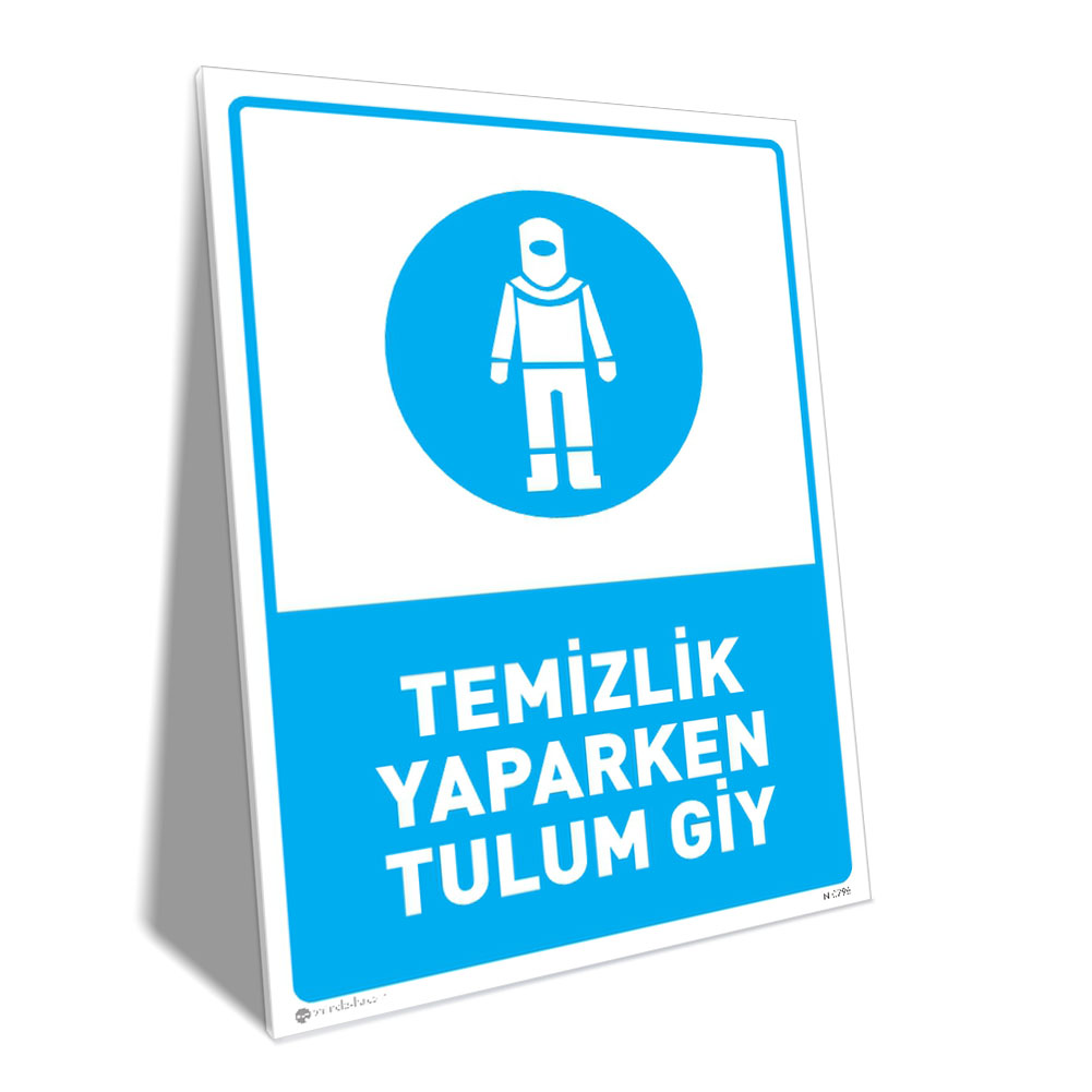 Temizlik Yaparken Tulum Giy Temizlik Yaparken Tulum Giy