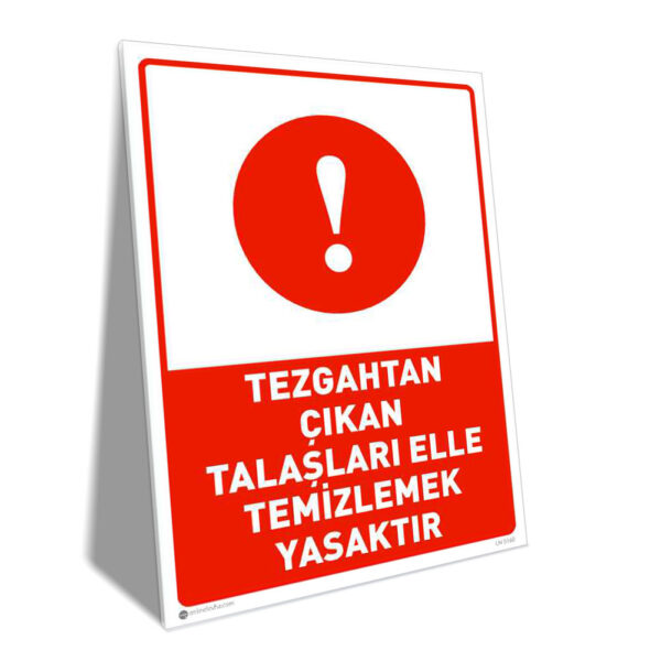 Tezgahtan Çıkan Talaşları Elle Temizleme