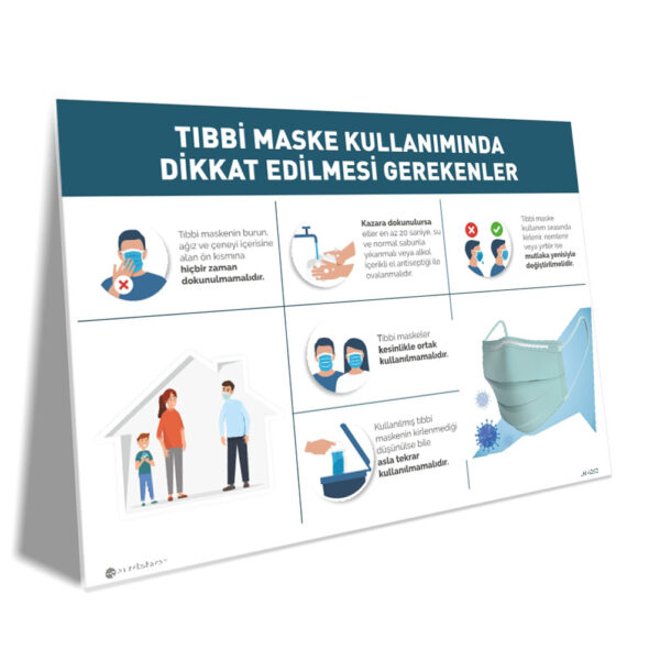Tıbbi Maske Kullanımında Dikkat Edilmesi Gerekenler