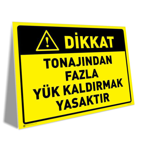 Tonajından Fazla Yük Kaldırmak Yasaktır