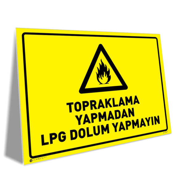 Topraklama Yapmadan LPG Dolum Yapmayın