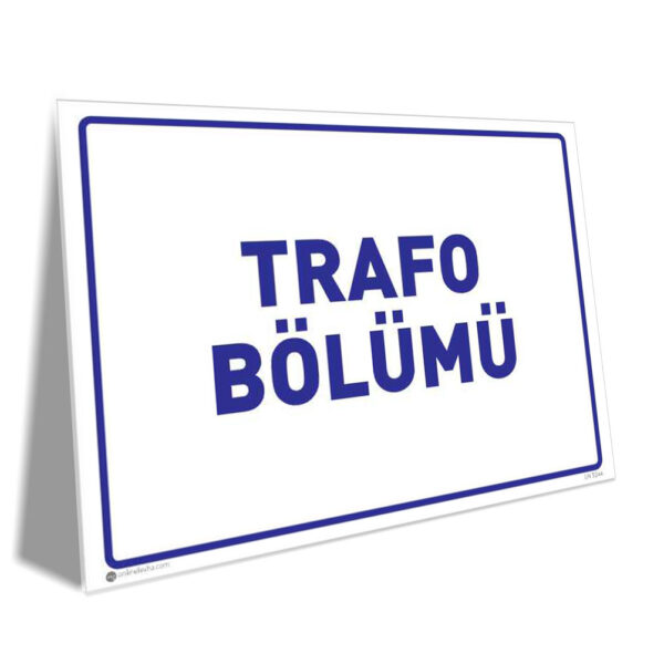 Trafo Bölümü