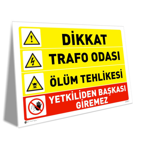Trafo Odası Ölüm Tehlikesi Yetkiliden Başkası Giremez
