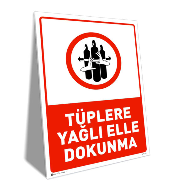 Tüplere Yağlı Elle Dokunma