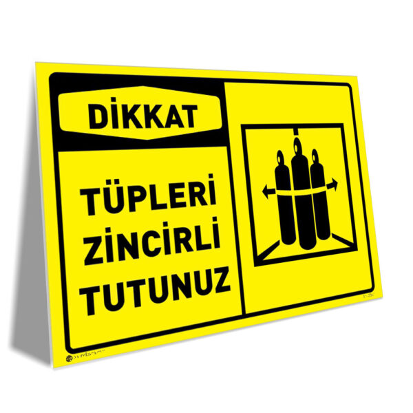 Tüpleri Zincirli Tutunuz
