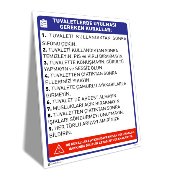 Tuvaletlerde Uyulması Gereken Kurallar