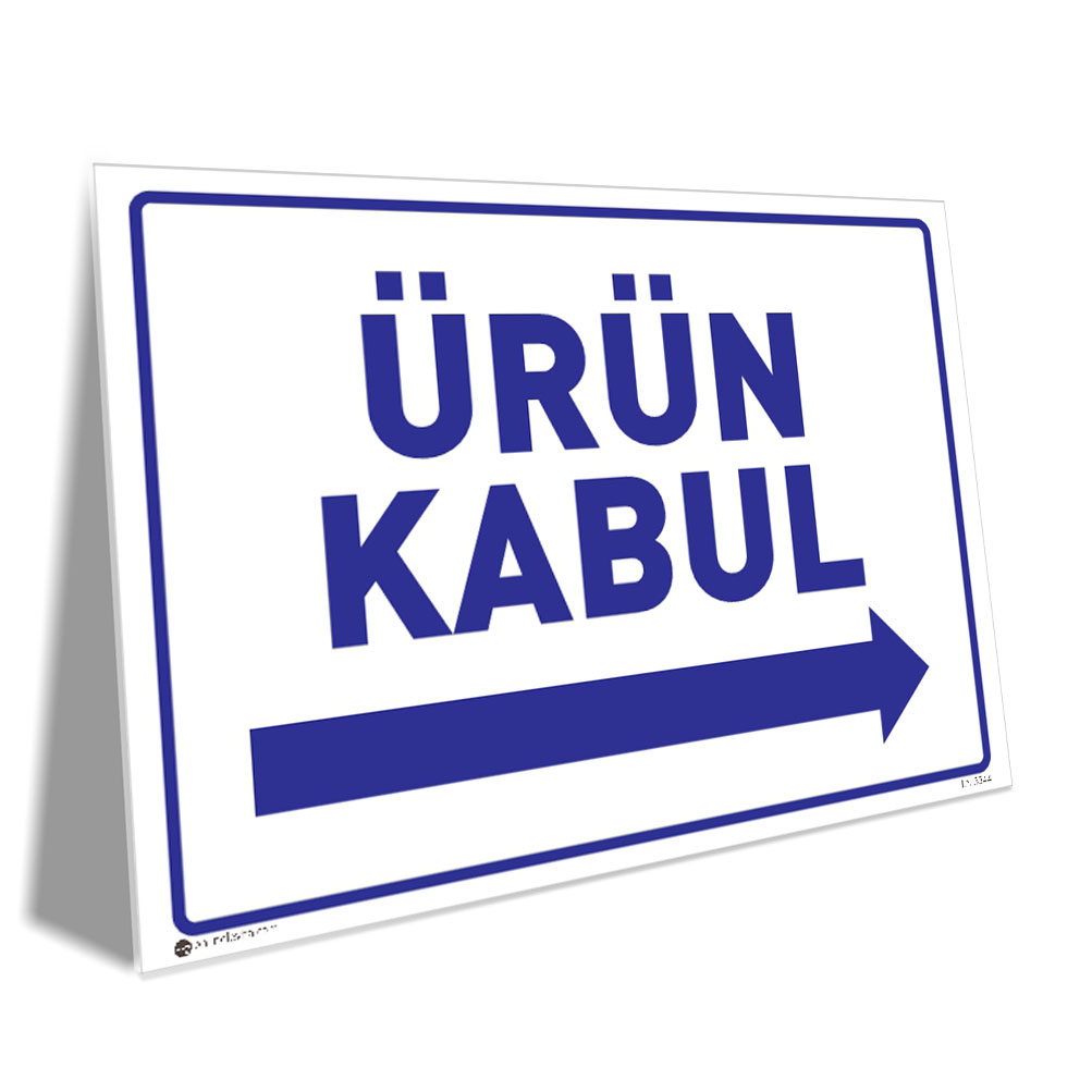 Ürün Kabul Sağ Ürün Kabul Sağ