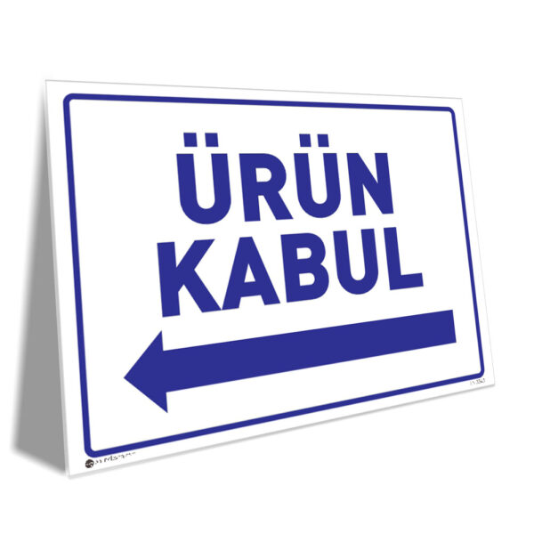 Ürün Kabul (Sol Ok Yönlendirmeli)