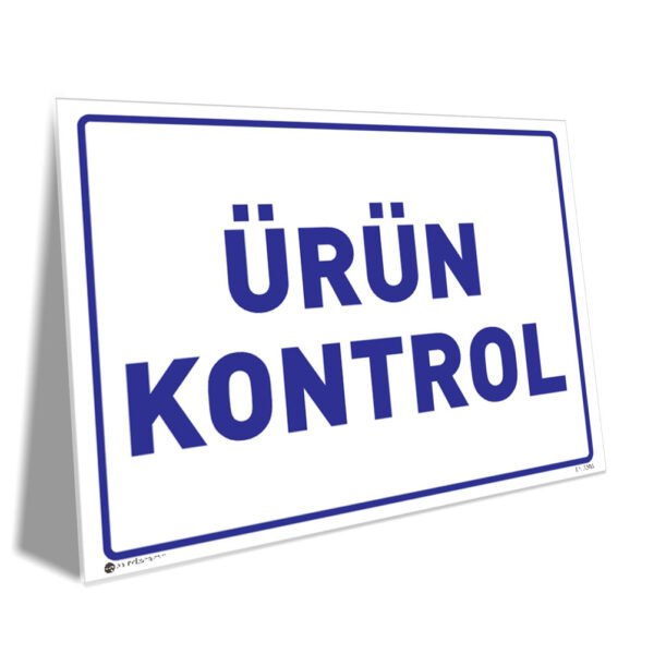 Ürün Kontrol