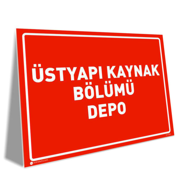 Üstyapı Kaynak Bölümü