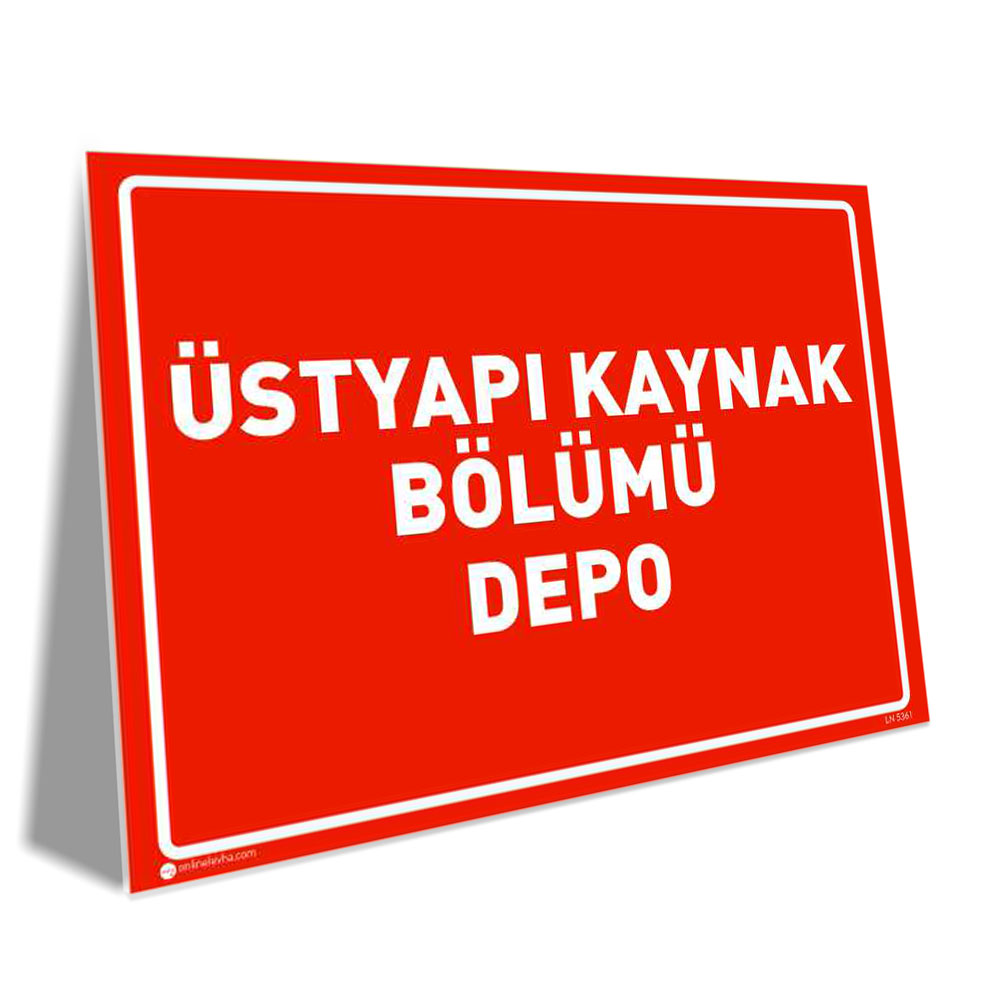 Üstyapı Kaynak Bölümü Üstyapı Kaynak Bölümü