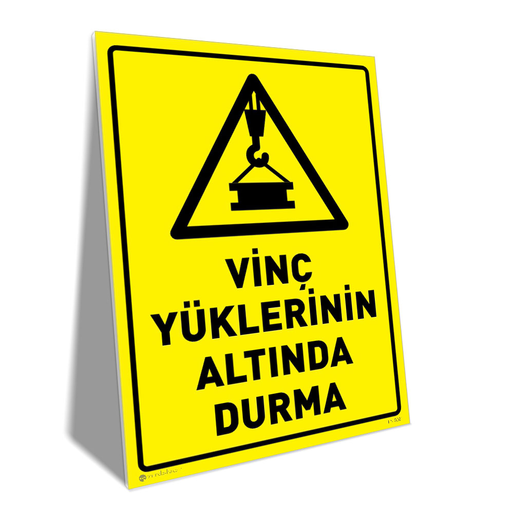 Vinç Yüklerinin Altında Durma Vinç Yüklerinin Altında Durma