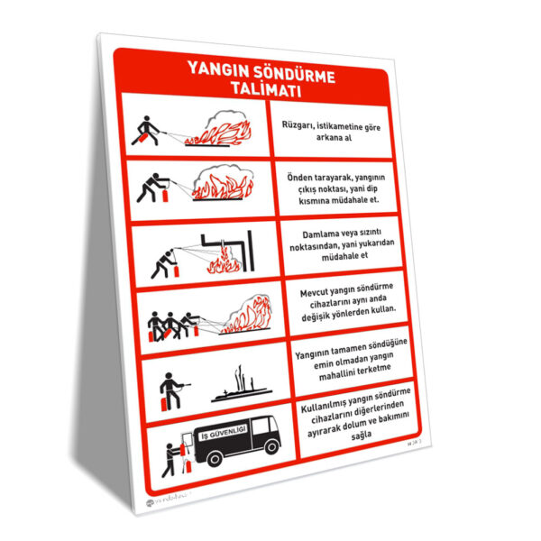 Yangın Söndürme Talimatı