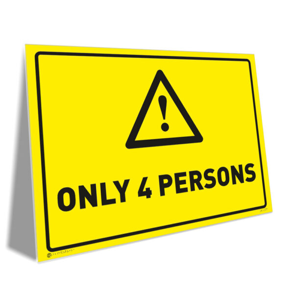 Only 4 Persons