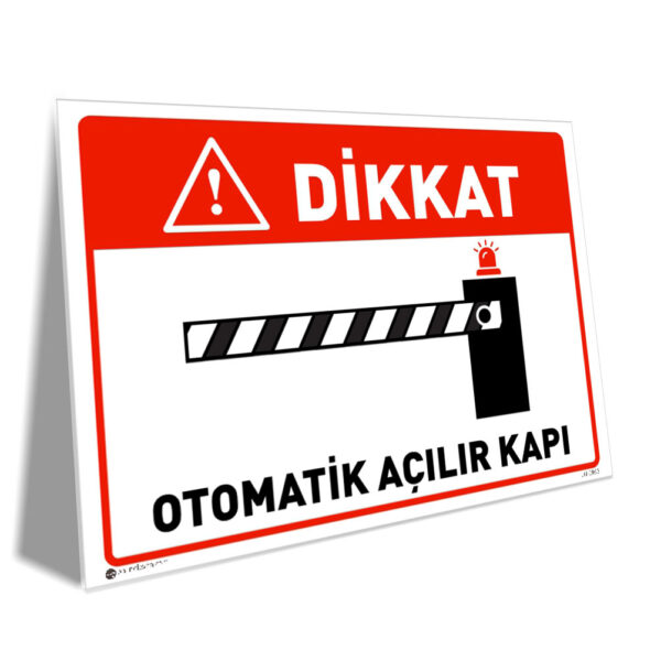 Otomatik Açılır Bariyer Kapı