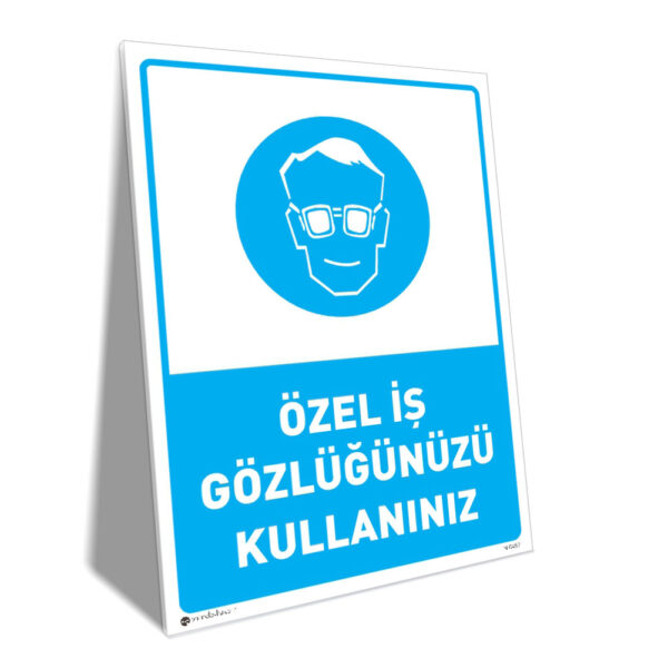 Özel İş Gözlüğü Kullanınız