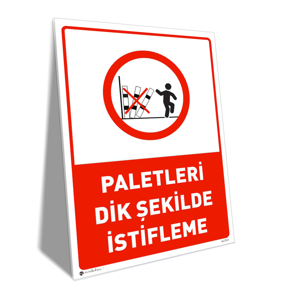 Paletleri Dik Şekilde İstifleme Paletleri Dik Şekilde İstifleme