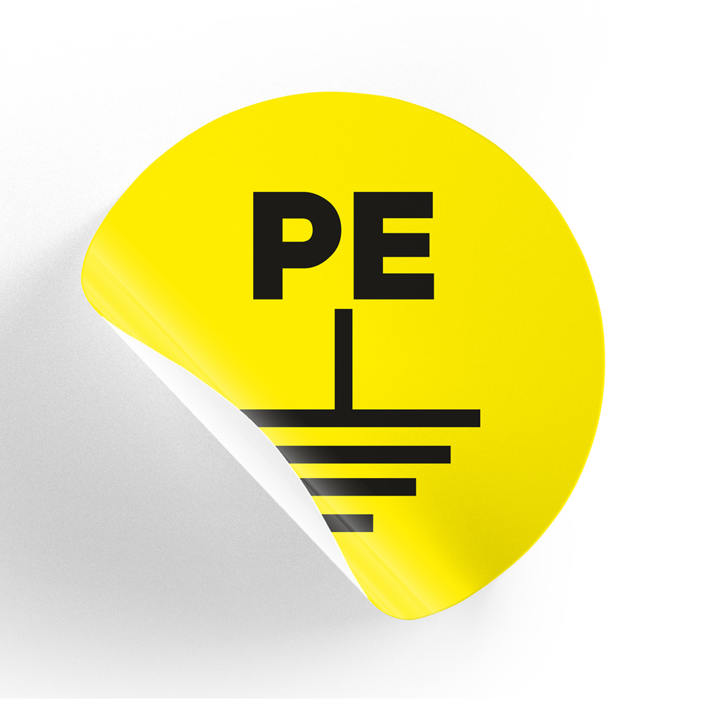PE Topraklama Etiketi PE Topraklama Etiketi