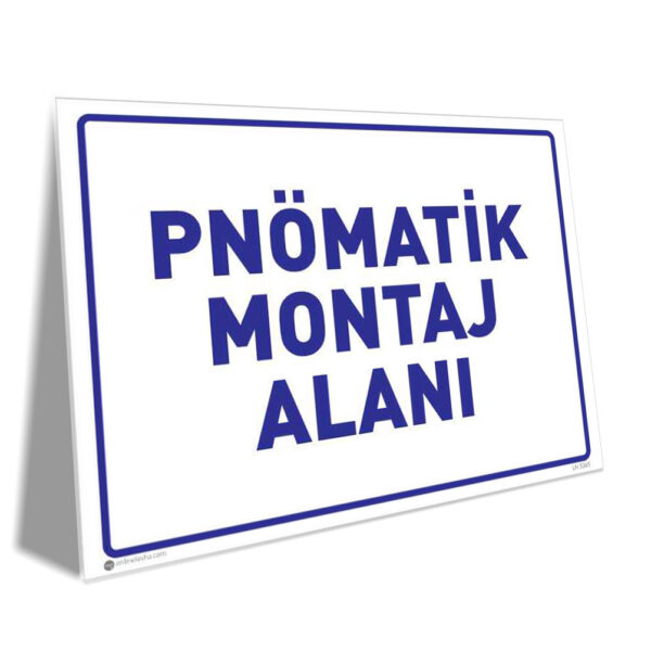 Pnömatik Montaj Alanı
