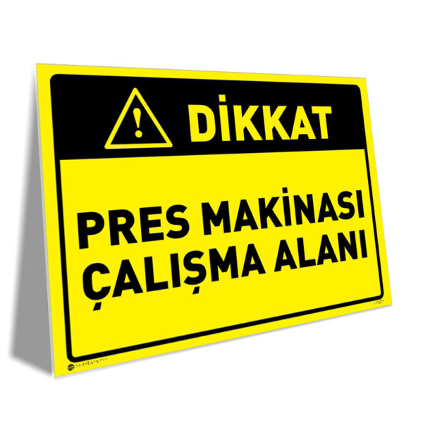 Pres Makinası Çalışma Alanı