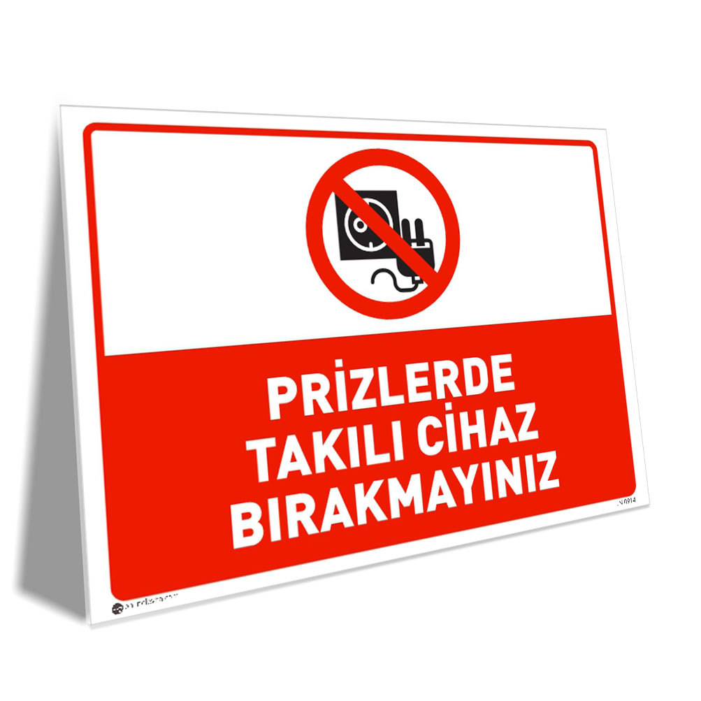 Prizlerde Takılı Cihaz Bırakmayınız Prizlerde Takılı Cihaz Bırakmayınız