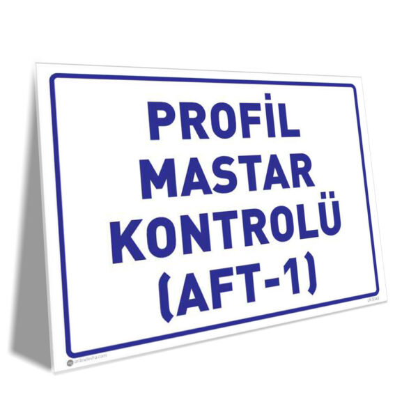 Profil Mastar Kontrolü AFT-1