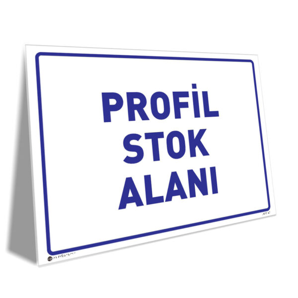 Profil Stok Alanı