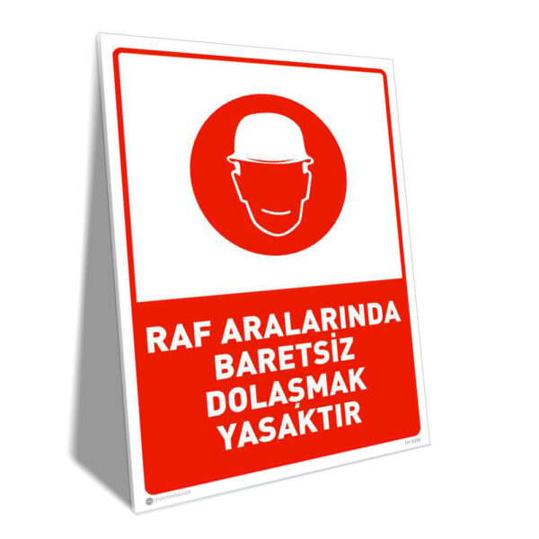Raf Aralarında Baretsiz Dolaşma
