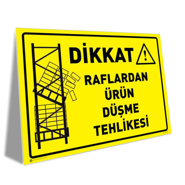 Raflardan Ürün Düşme Tehlikesi