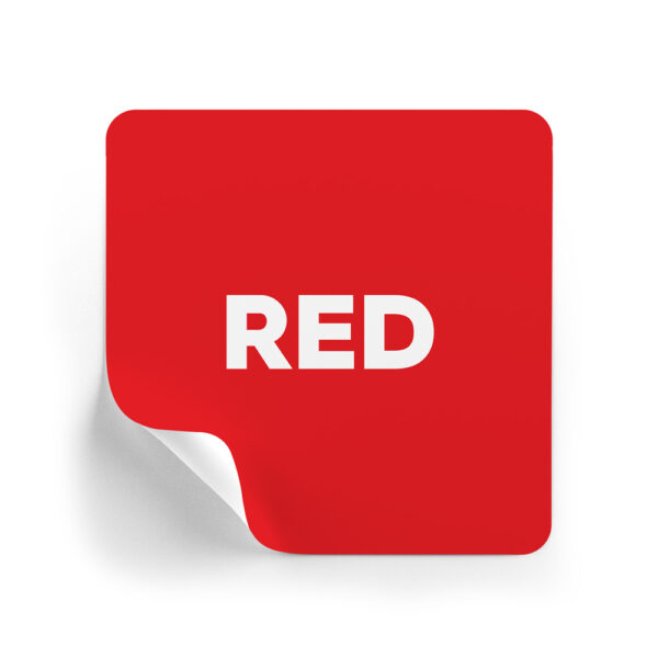 Red Etiketi - Yazılı Kare