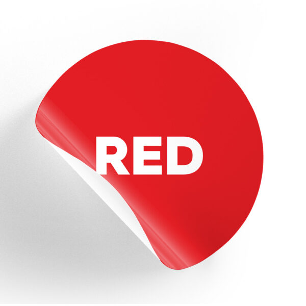 Red Etiketi - Yazılı Yuvarlak