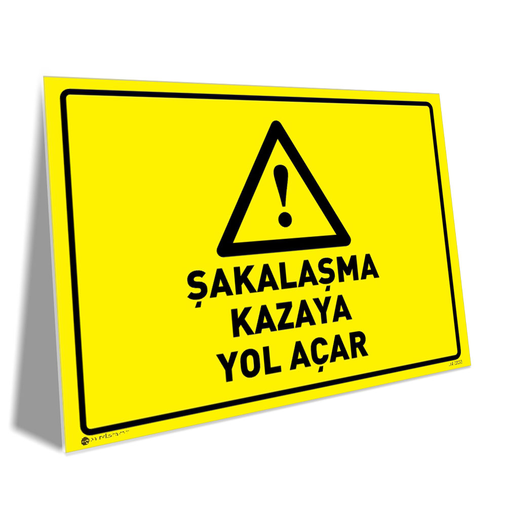 Şakalaşma Kazaya Yol Açar Şakalaşma Kazaya Yol Açar
