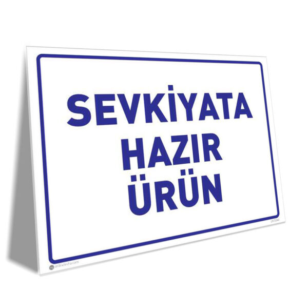 Sevkiyata Hazır Ürün