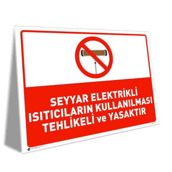Seyyar Elektrikli Isıtıcıların Kullanılması Tehlikeli ve Yasaktır