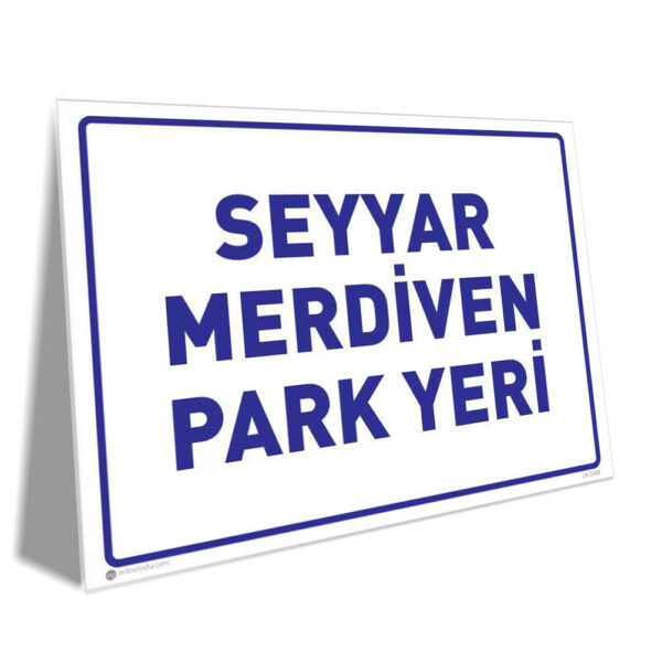 Seyyar Merdiven Park Yeri