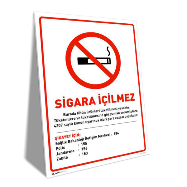 Sigara İçilmez Yasal Uyarı
