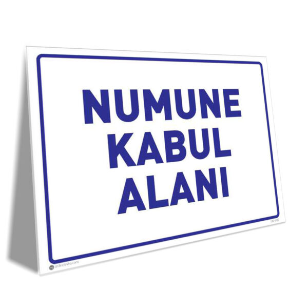Numune Kabul Alanı