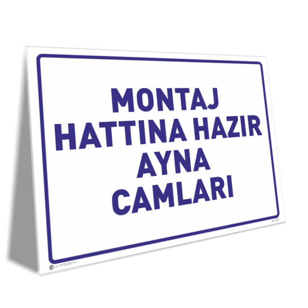 Montaj Hattına Hazır Ayna Camları